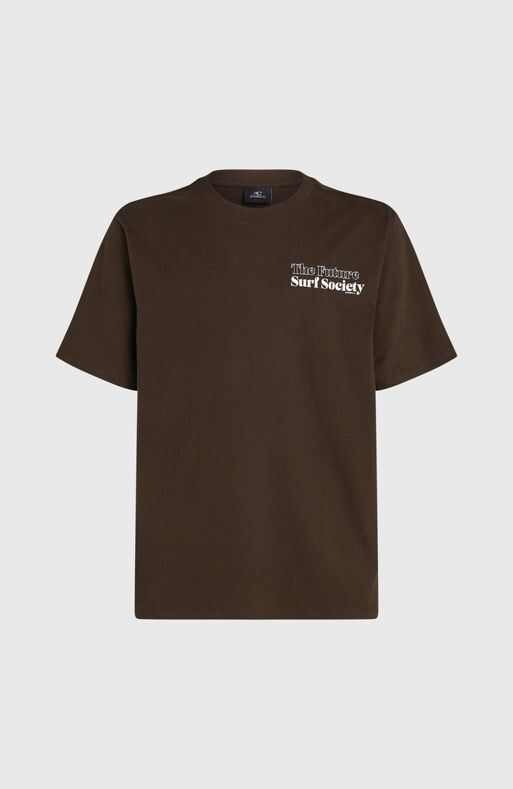 Future Surf Society T-Shirt | Coffee Bean