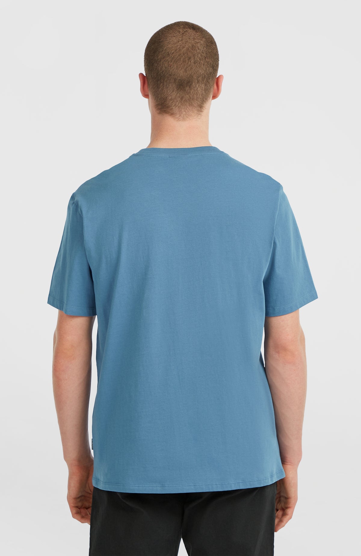 Chest-Print T-Shirt | Mozart Blue