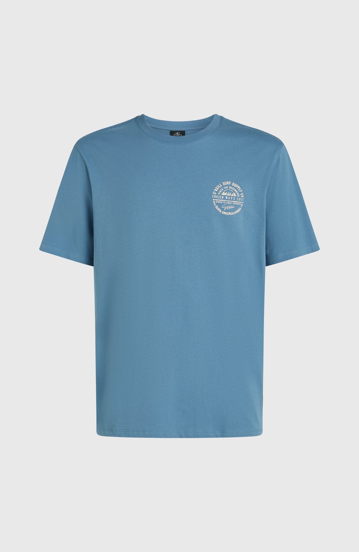 Chest-Print T-Shirt | Mozart Blue