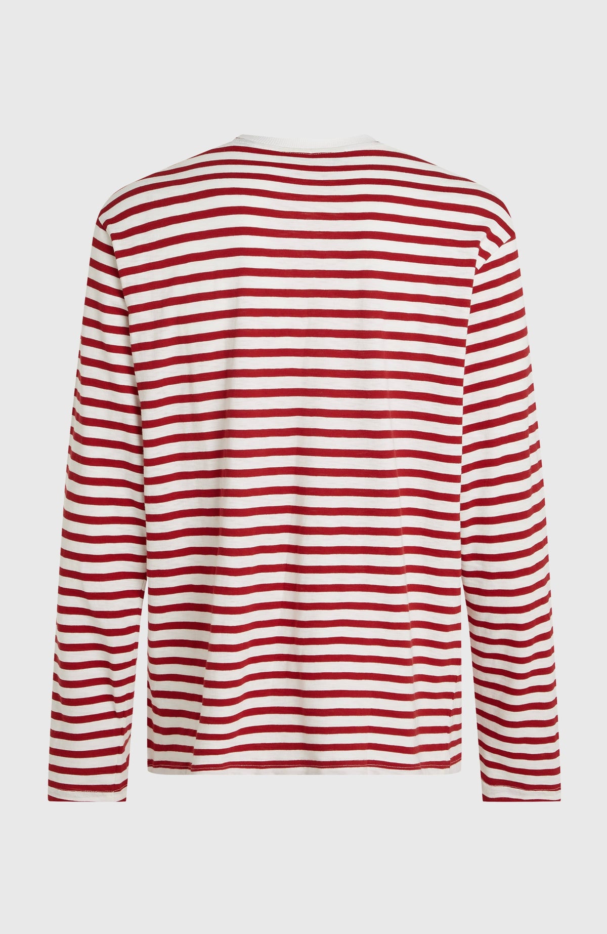 O'Riginals Langarmshirt | White/Red Originals Stripe