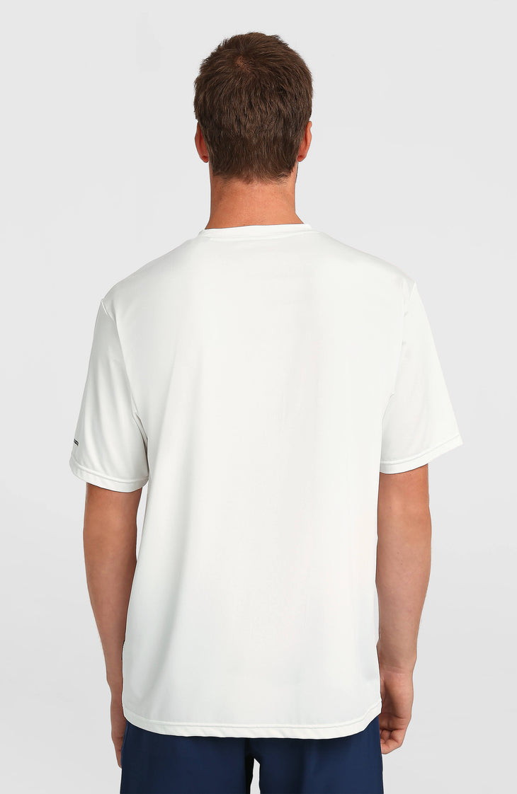 O'Neill Hybrid UPF 50+ Polygiene Graphic T-Shirt | Snow White