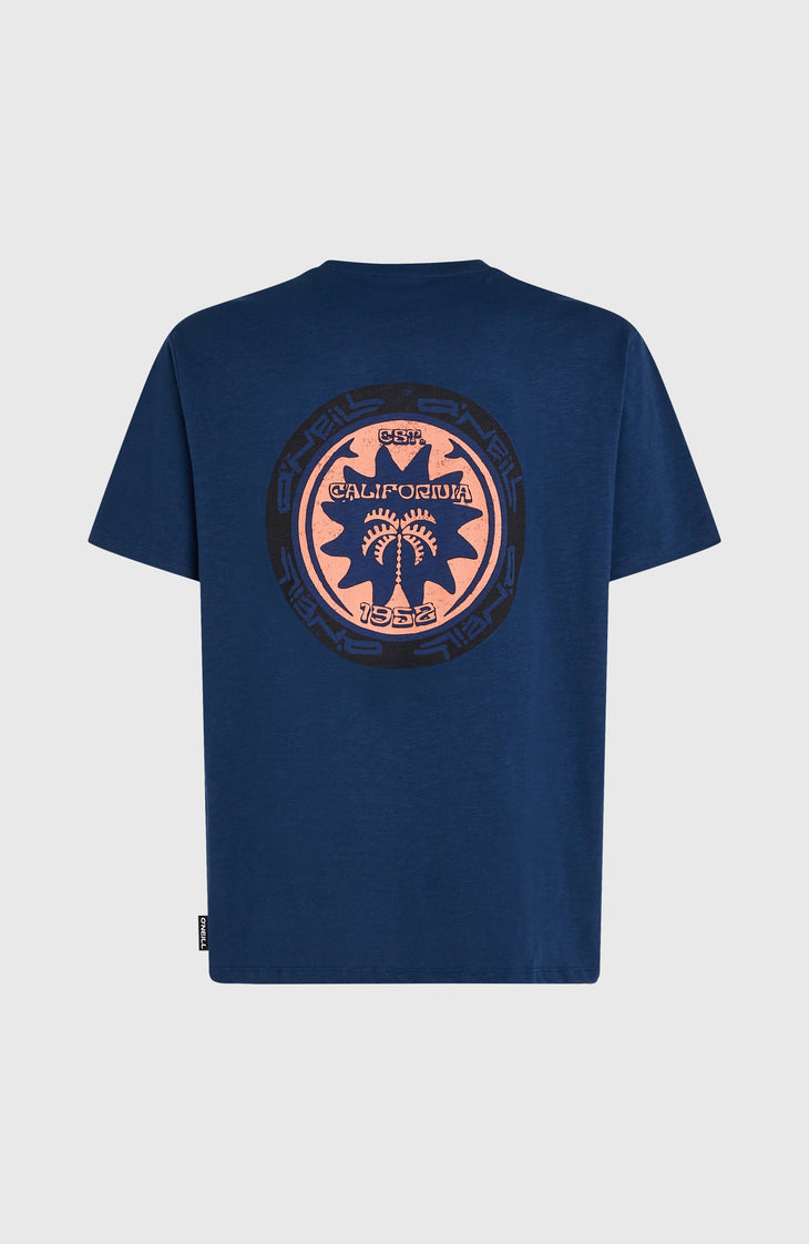O'Neill Slub Back-Print T-Shirt | English Evening
