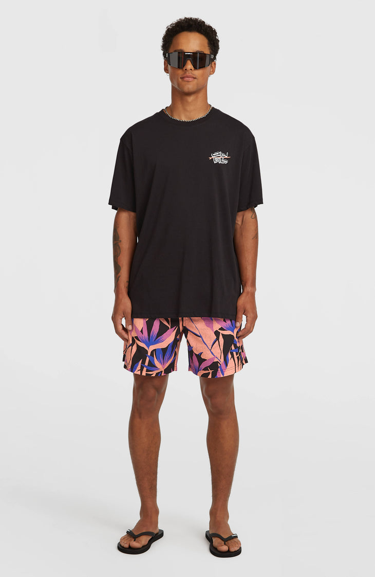 O'Neill Retro Back-Print T-Shirt | Black Out