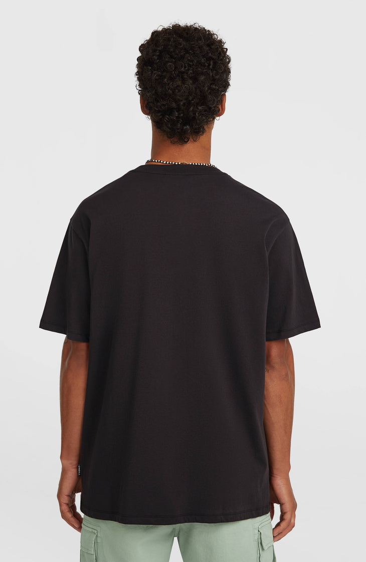 O'Neill Logo Stripe T-Shirt | Black Out