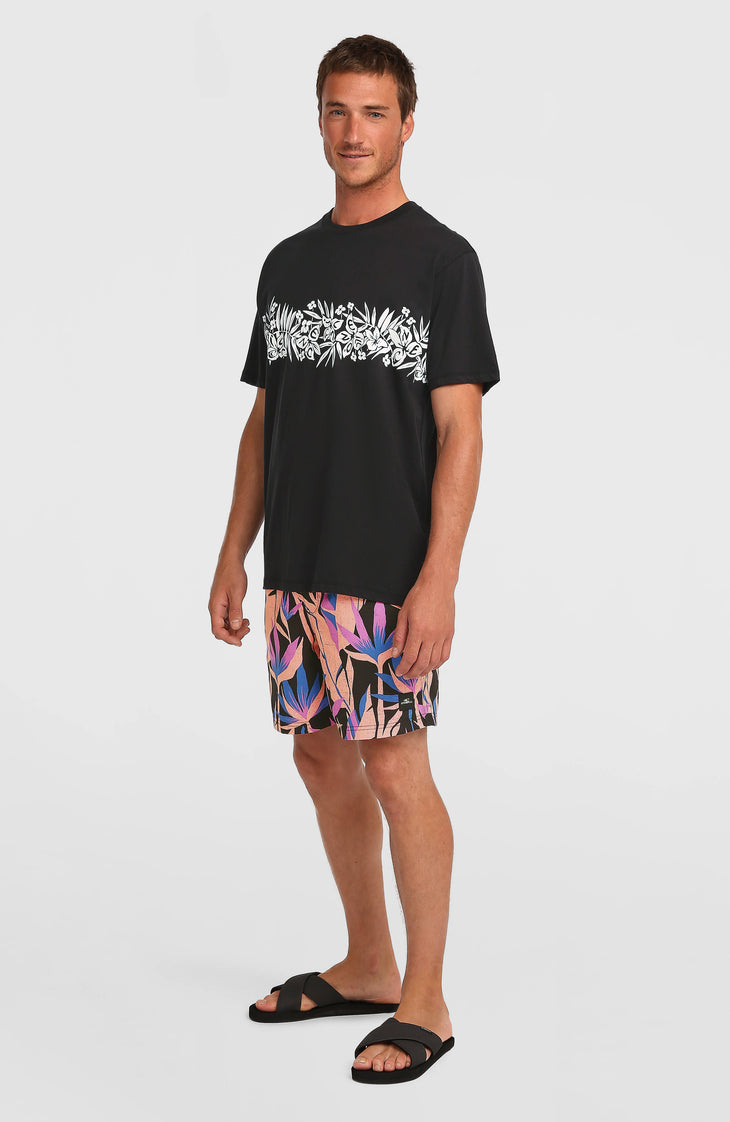 O'Neill Uni Flower T-Shirt | Black Out
