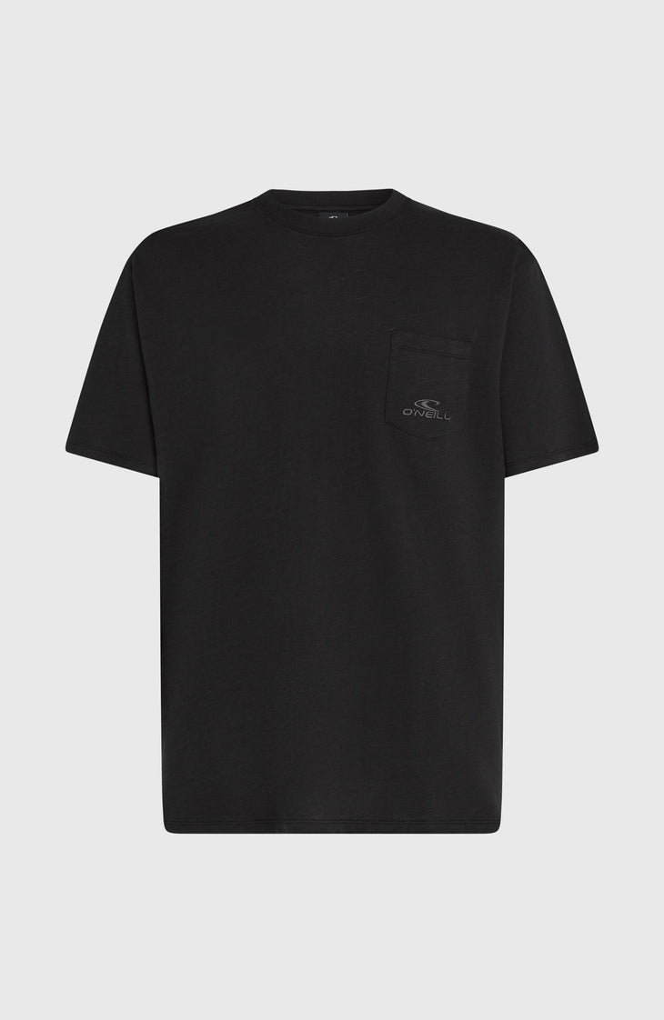 O'Neill Slub Chest Pocket T-Shirt | Black Out