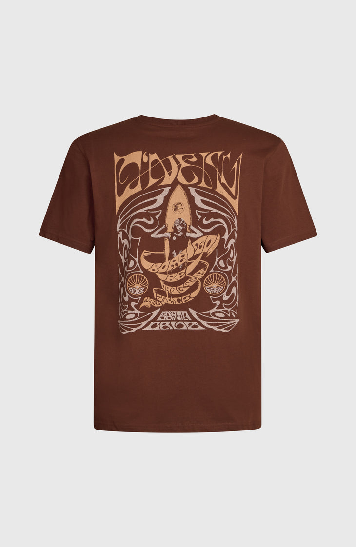 O'Riginals Retro Back-Print T-Shirt | Hazel Spice