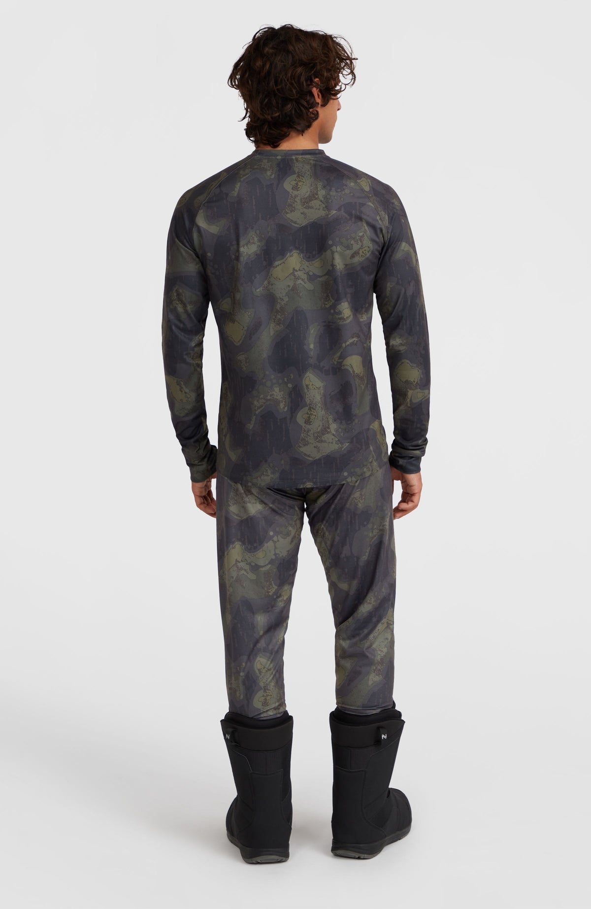 Thermoshirt | Black Night Camo