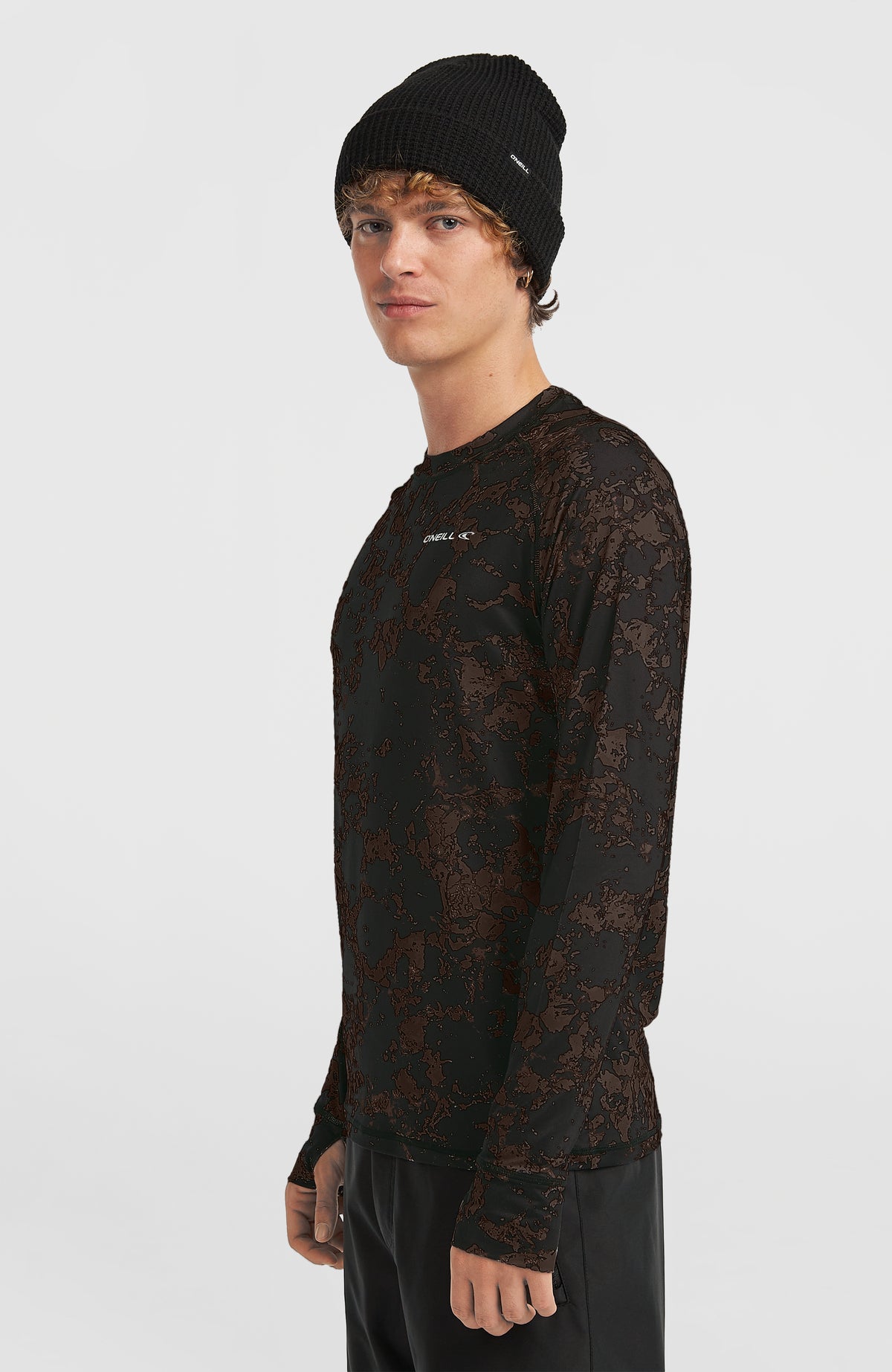 Thermoshirt | Black/Beige Quarry