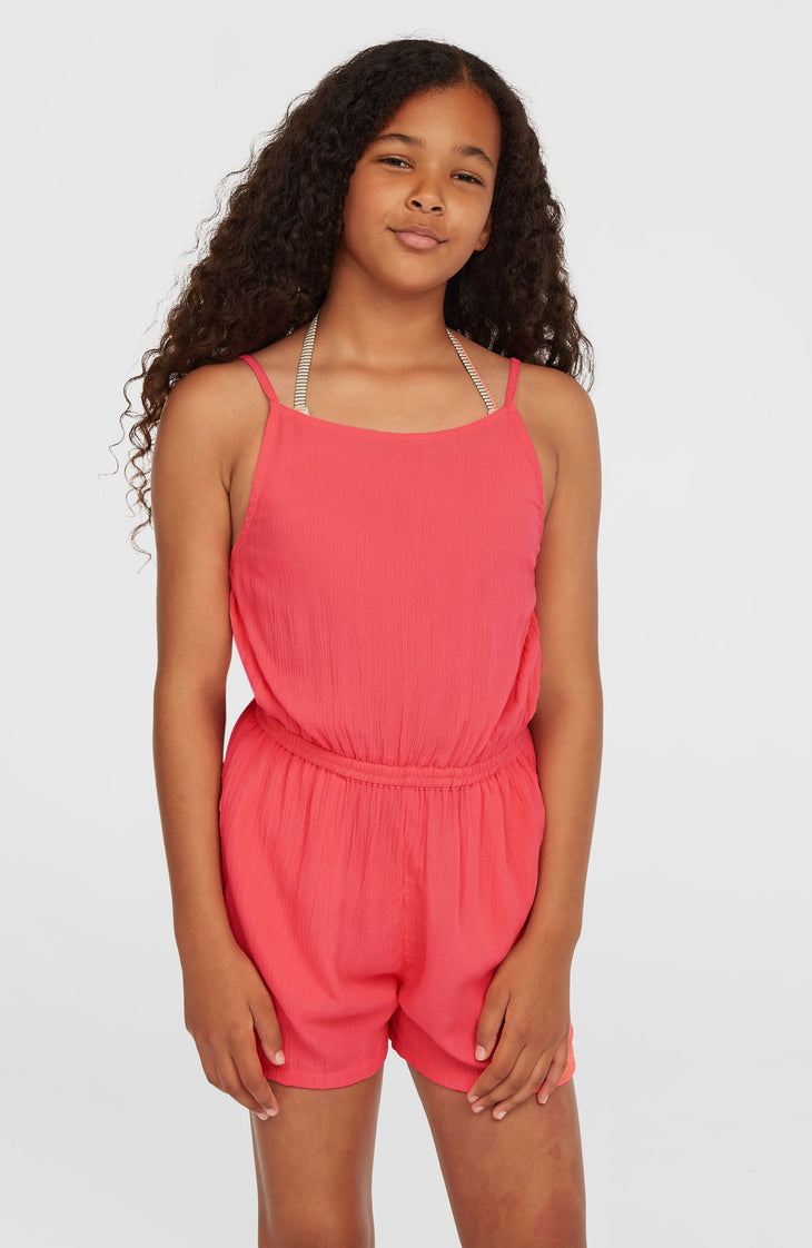 Gewebter Sommer-Playsuit | Froly