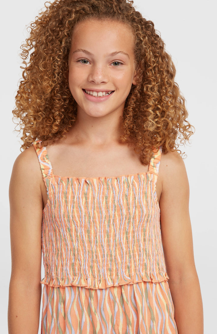 O'Neill Woven Playsuit | Funky Peach Swirly