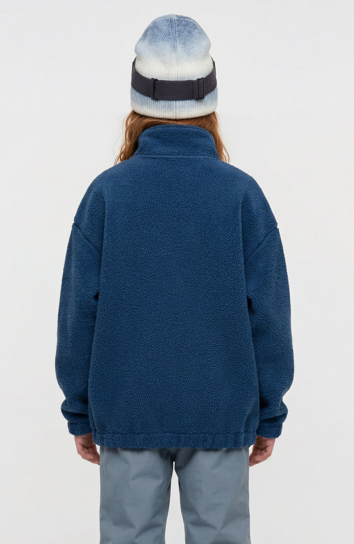 Flauschige Fleecejacke mit Reißverschluss | Regal Blue