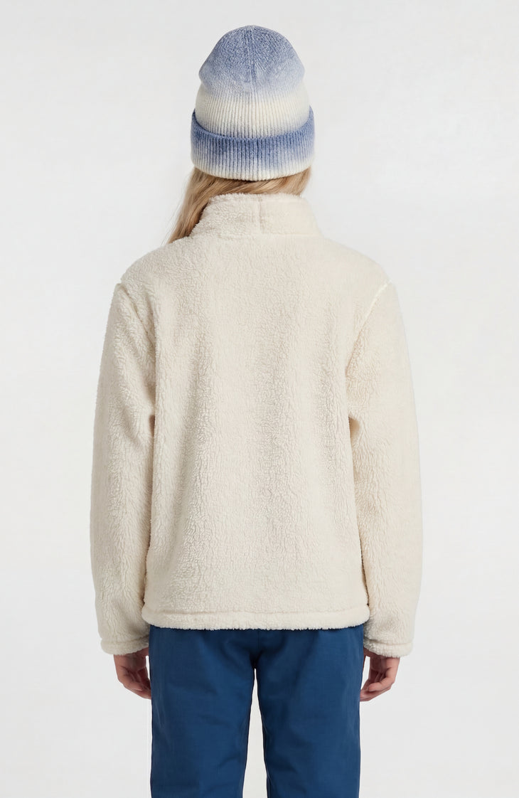 Kuscheliger FWC'Cruz Fleecepullover | Linen White