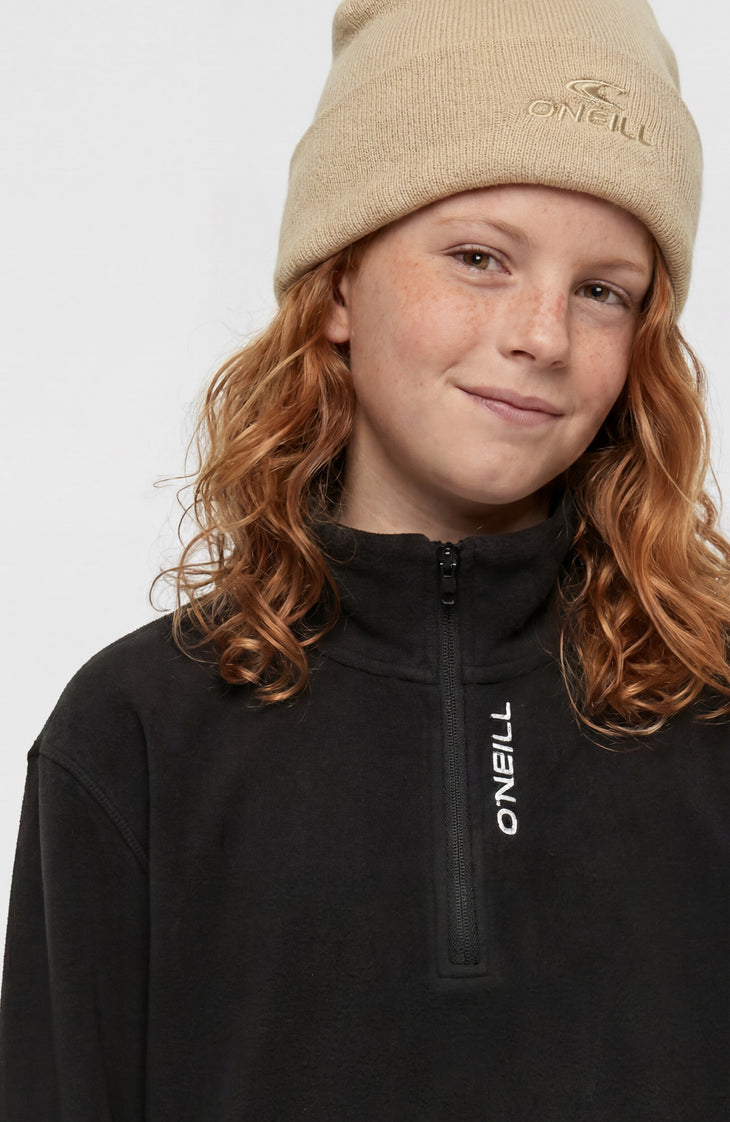FWC'Cruz Jack's Polartec® Fleecepullover mit Halbreißverschluss | Black Out