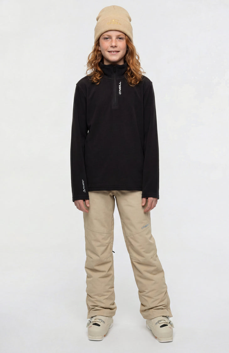 FWC'Cruz Jack's Polartec® Fleecepullover mit Halbreißverschluss | Black Out