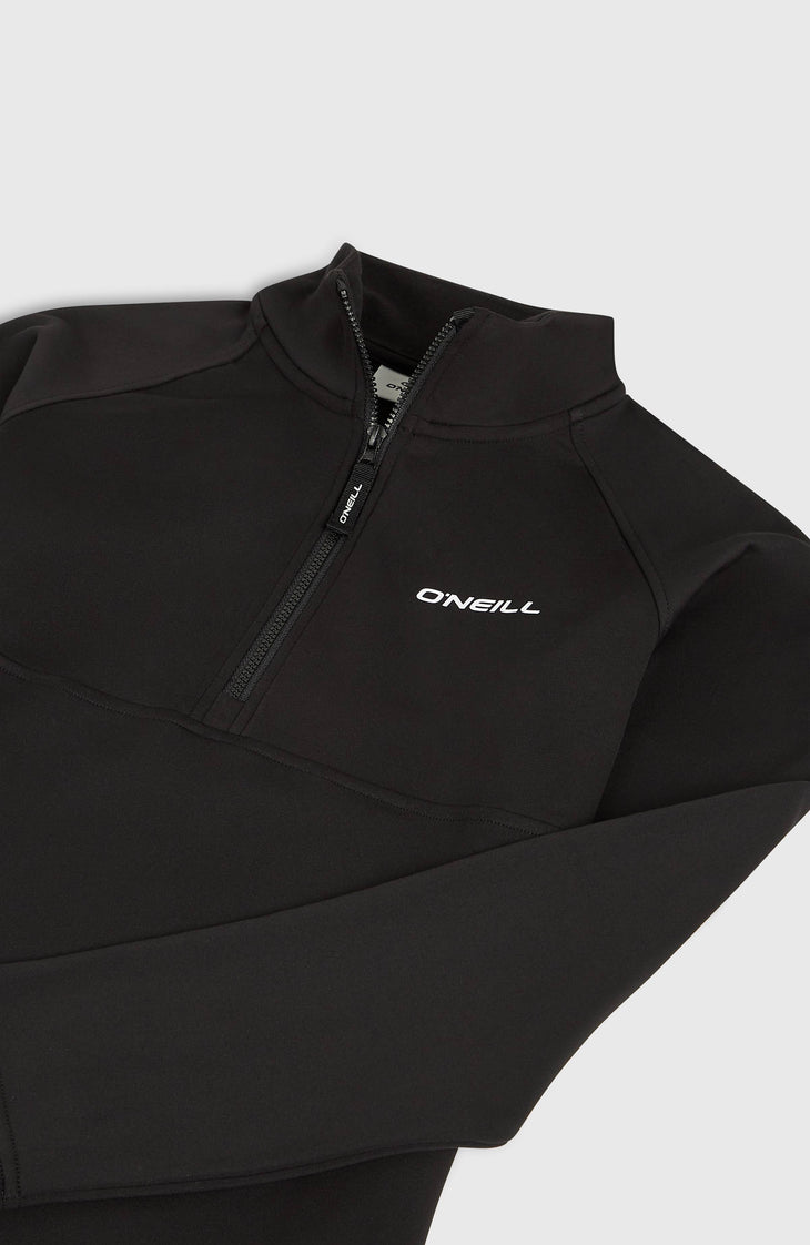 FWC'Cruz Fleecepullover mit Halbreißverschluss | Black Out