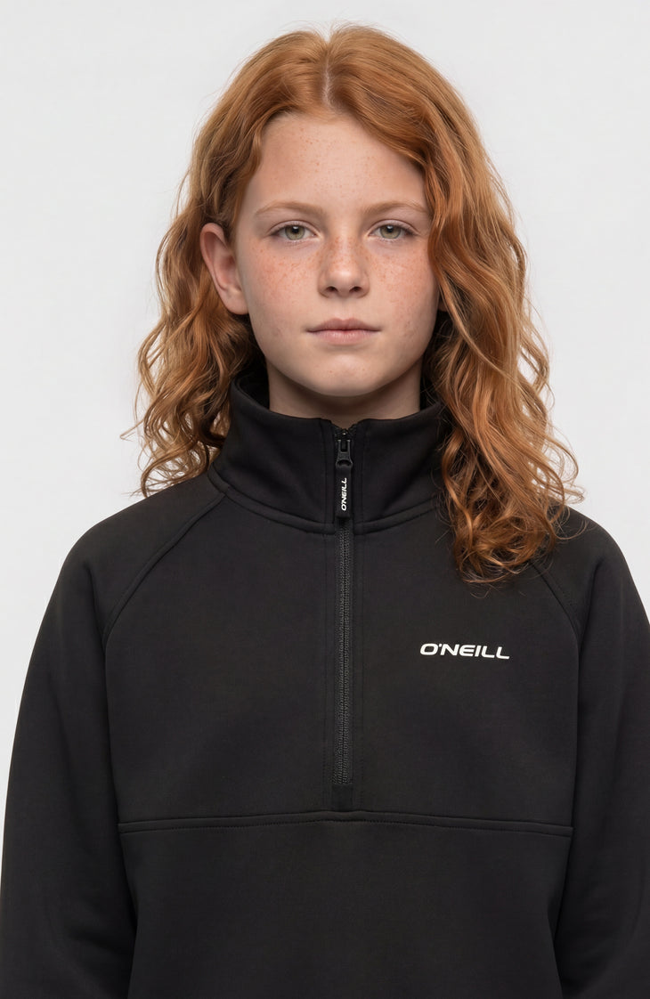 FWC'Cruz Fleecepullover mit Halbreißverschluss | Black Out
