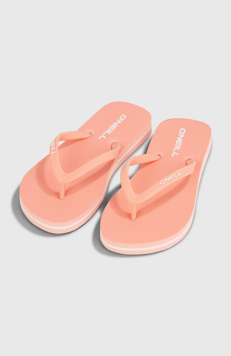 Profile Logo Sandalen | Coral Pink Profile Logo Sandalen | Coral Pink