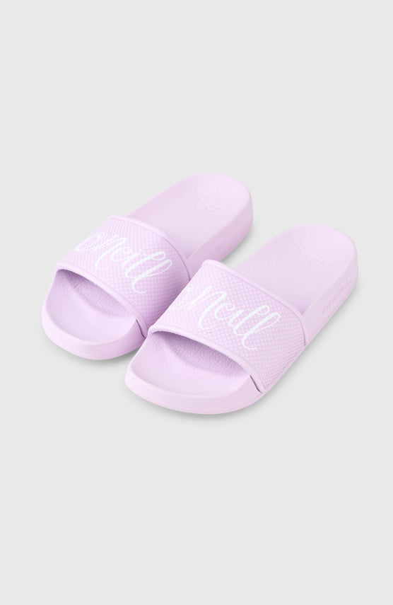 O'Neill Script Slides | Pale Lavender