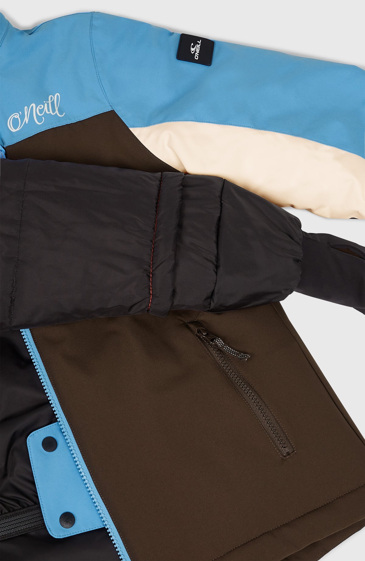 FWC'Cruz Triple Skijacke | Coffee Bean Colour Block