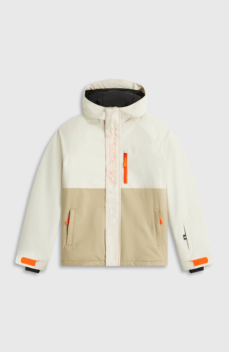 FWC'Cruz Raglan Skijacke | Linen White Colour Block
