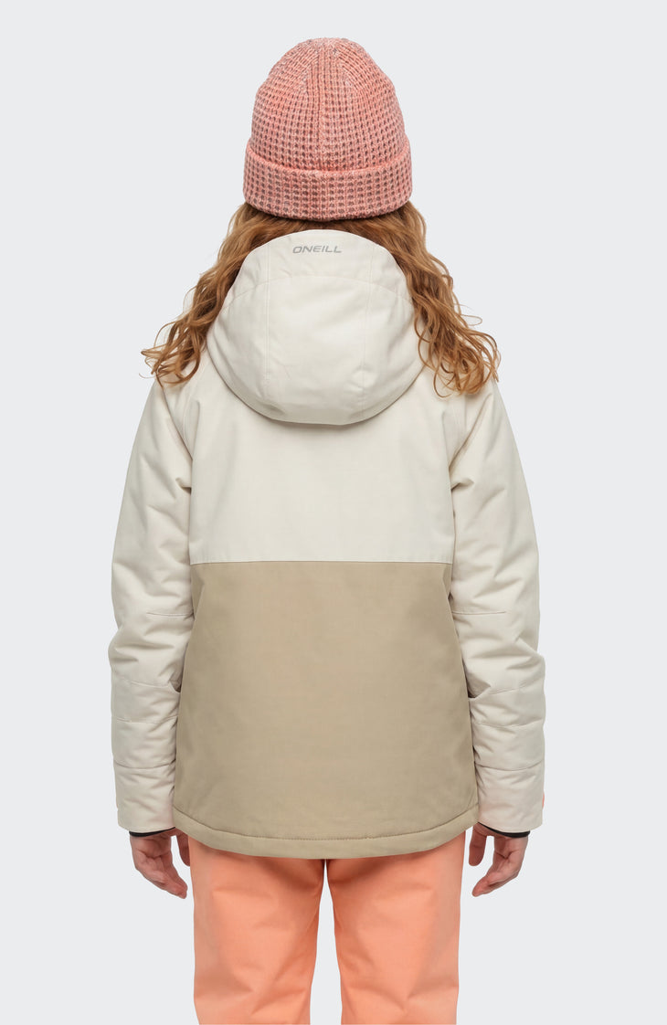 FWC'Cruz Raglan Skijacke | Linen White Colour Block