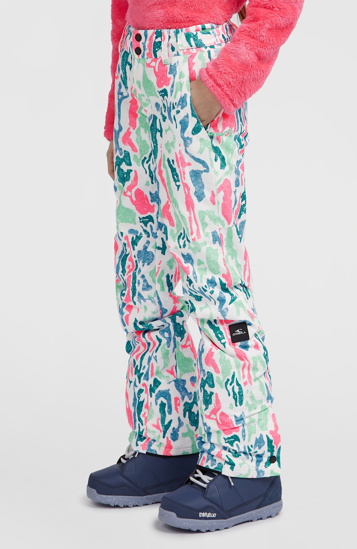 FWC'Cruz Skihose | White Cluster