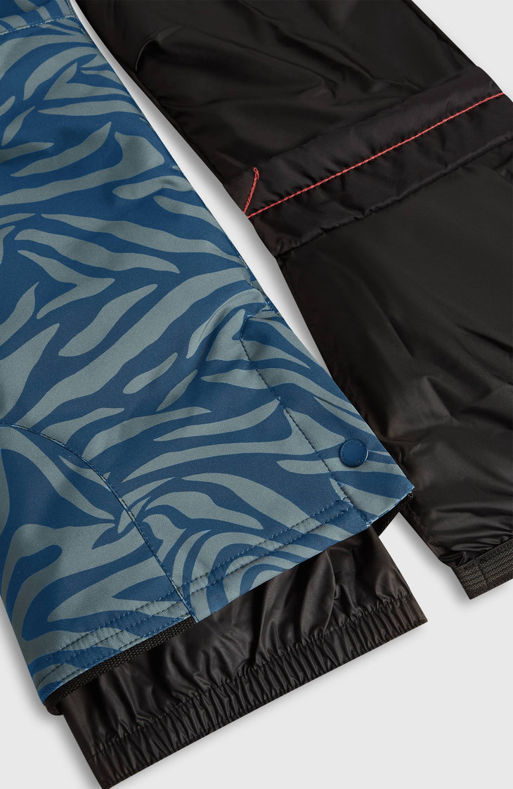 FWC'Cruz Skihose | Blue Swirl Zebra