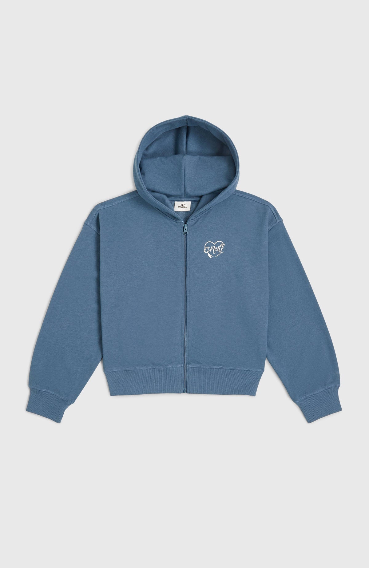 Script Kapuzenjacke mit Reißverschluss | Copen Blue
