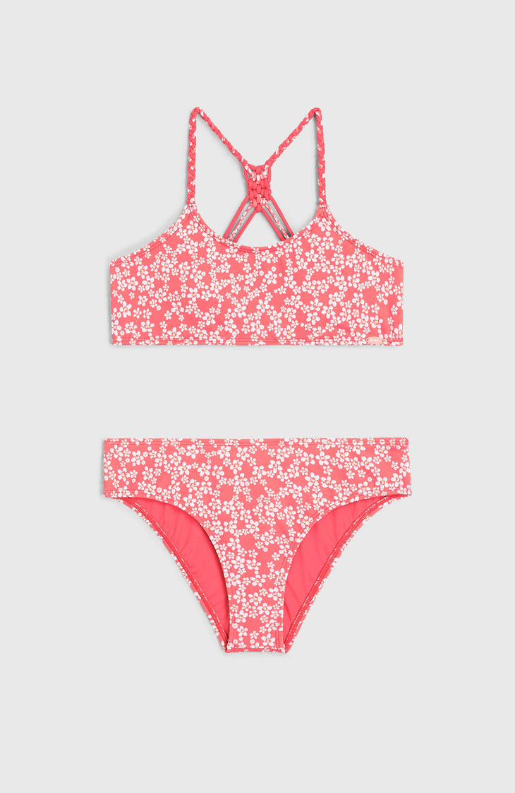 Tropics Bikini-Set | Pink Milliflower