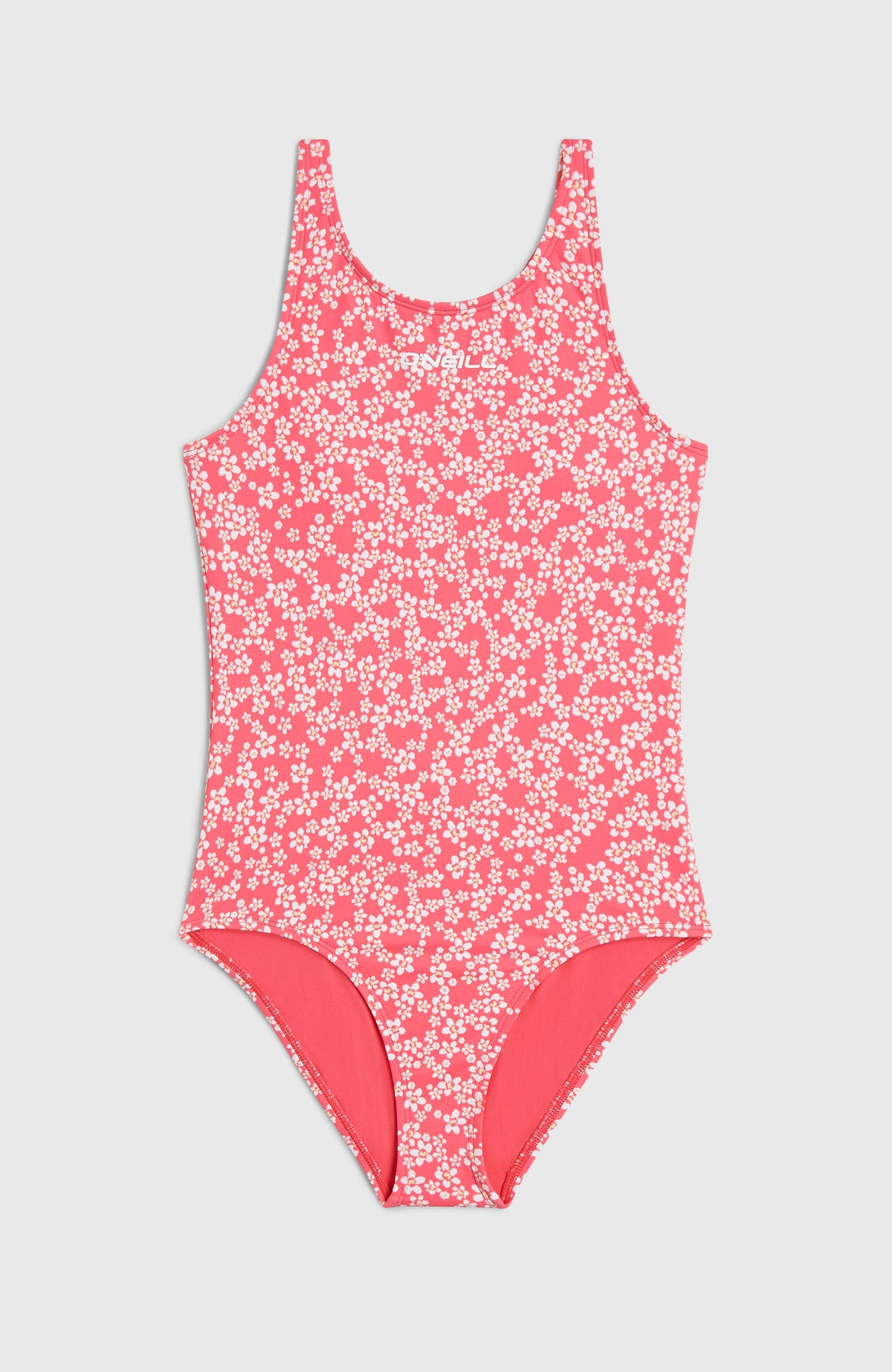 Essentials Badeanzug | Pink Milliflower