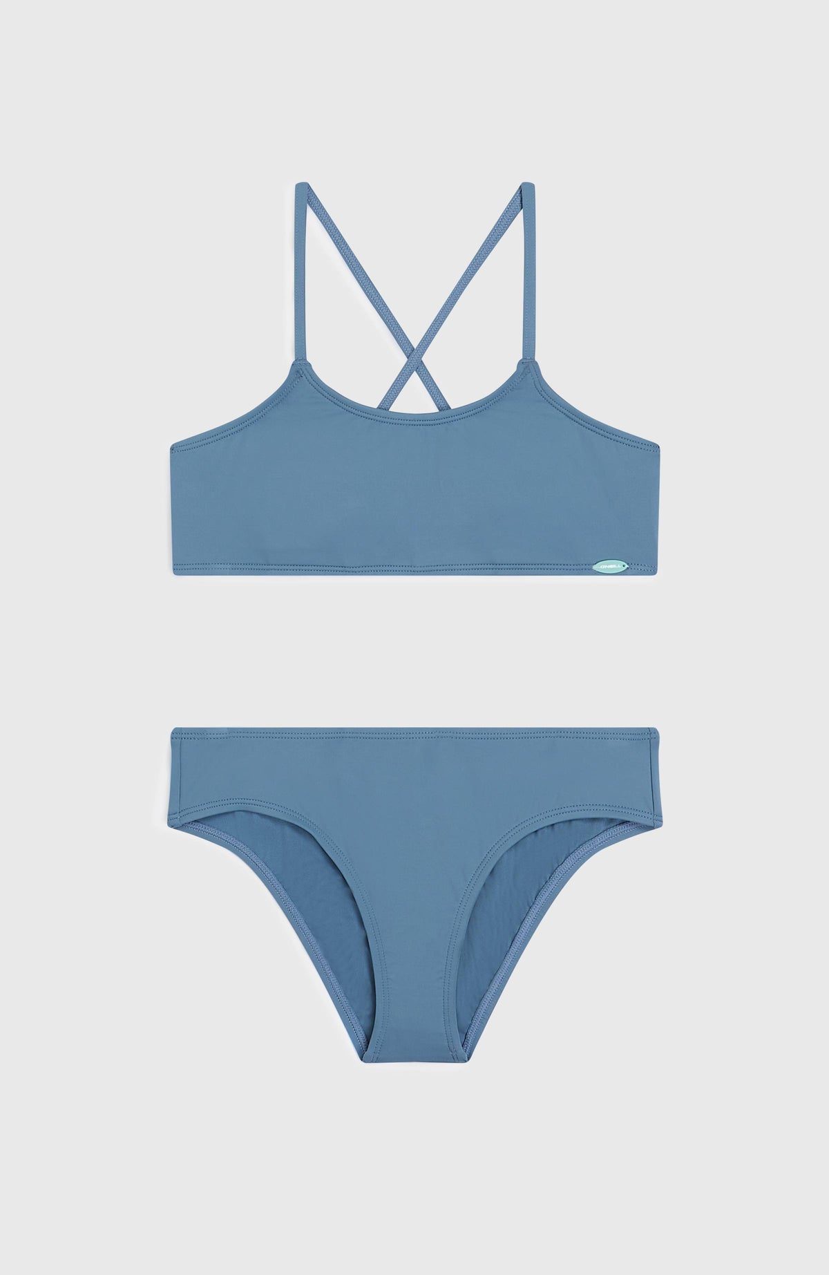 Essentials Bralette-Bikini-Set | Copen Blue