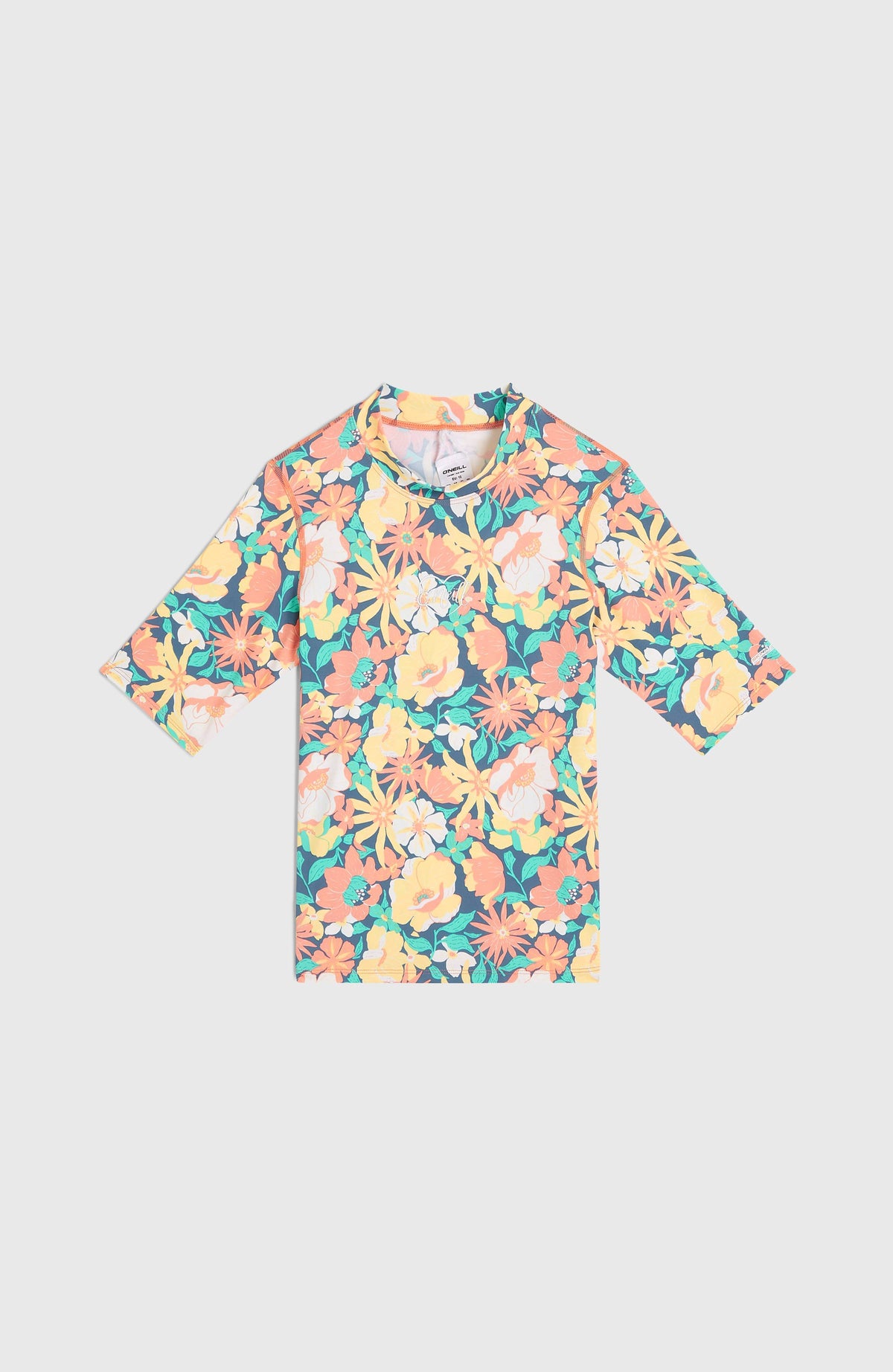 Essentials Shortsleeve-Schwimmshirt | Blue Santa Monica