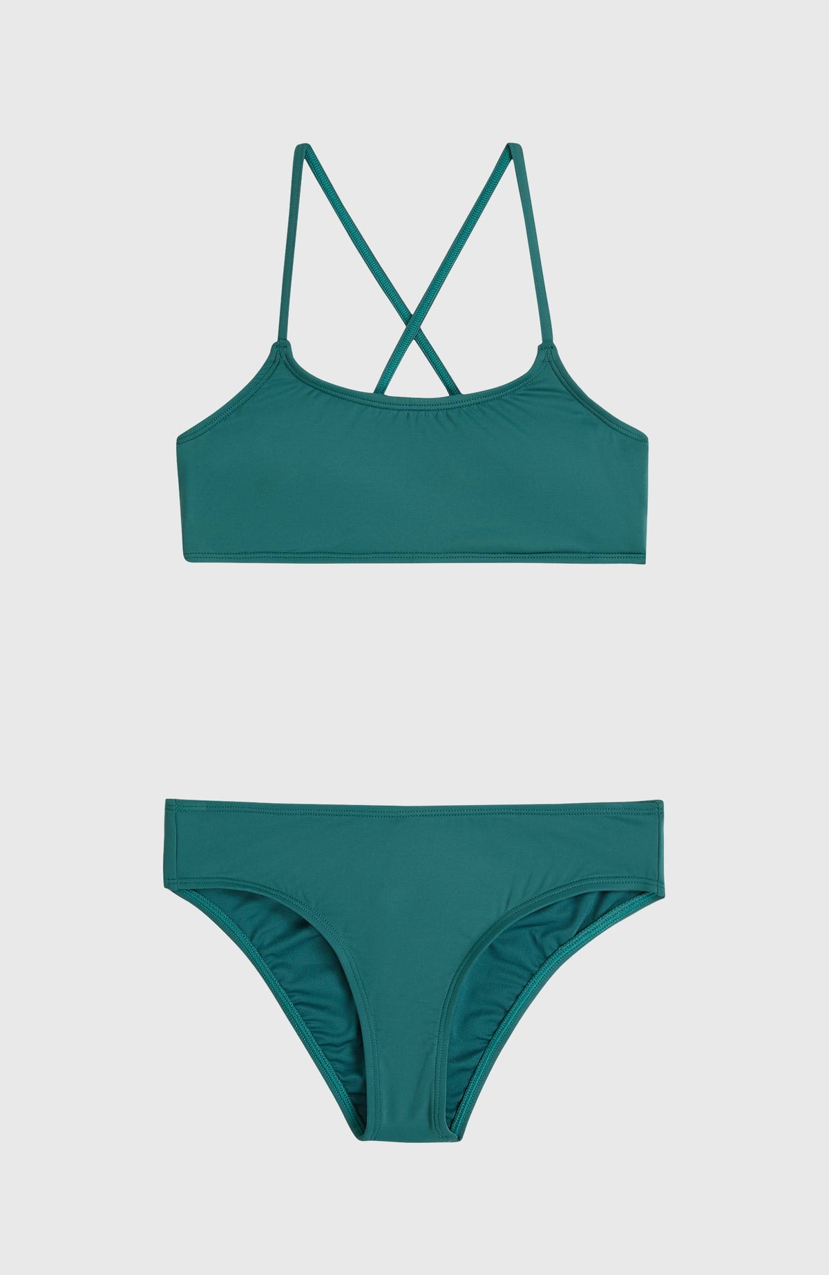 Essentials Bralette-Bikini-Set | Botanical Heat