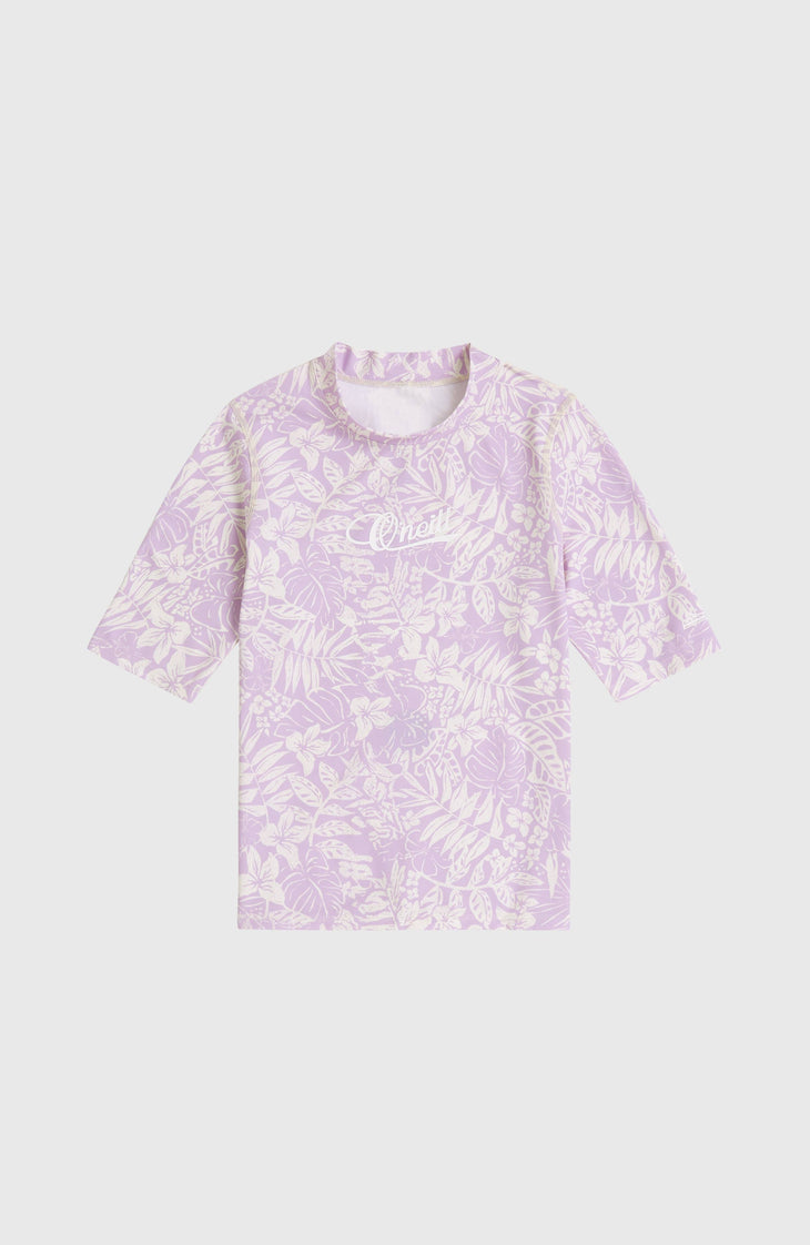 O'Neill Graphic Shortsleeve-UV-Shirt | Purple Island Sky