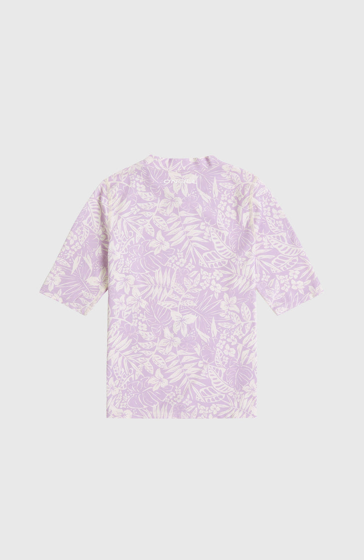 O'Neill Graphic Shortsleeve-UV-Shirt | Purple Island Sky