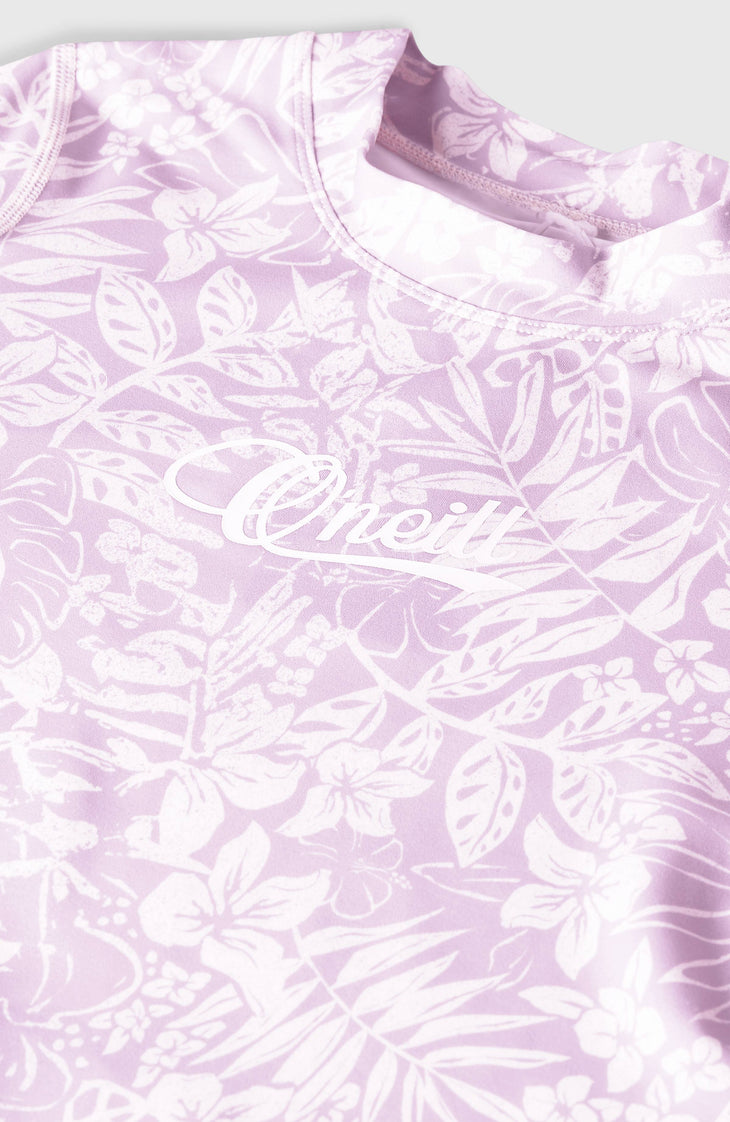 O'Neill Graphic Shortsleeve-UV-Shirt | Purple Island Sky