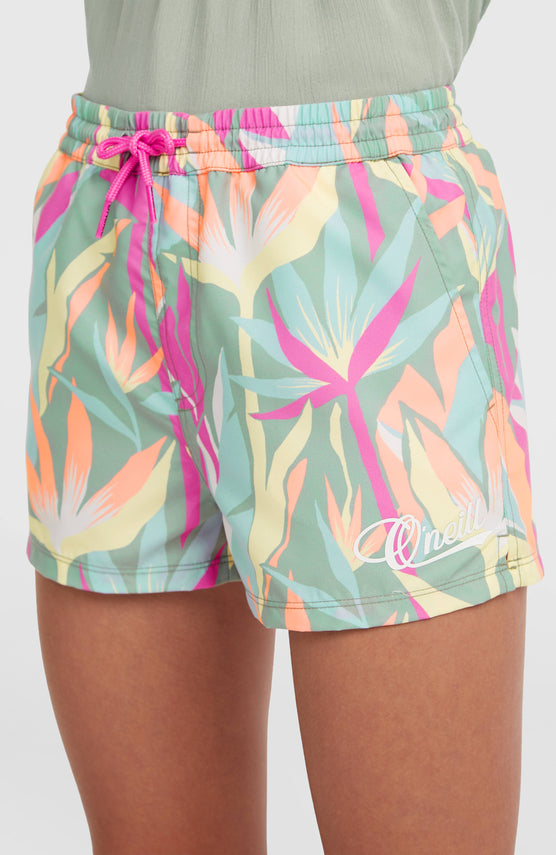 Essentials Badehose | Green Wmns Tropicana