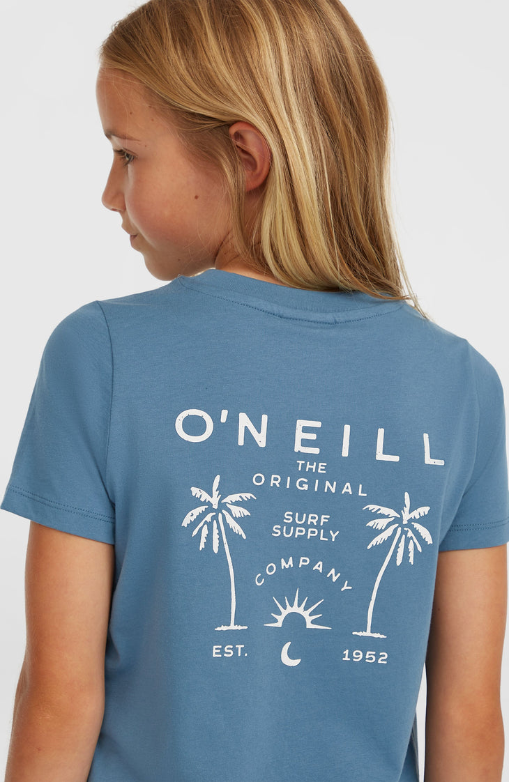 Short Graphic T-Shirt | Copen Blue