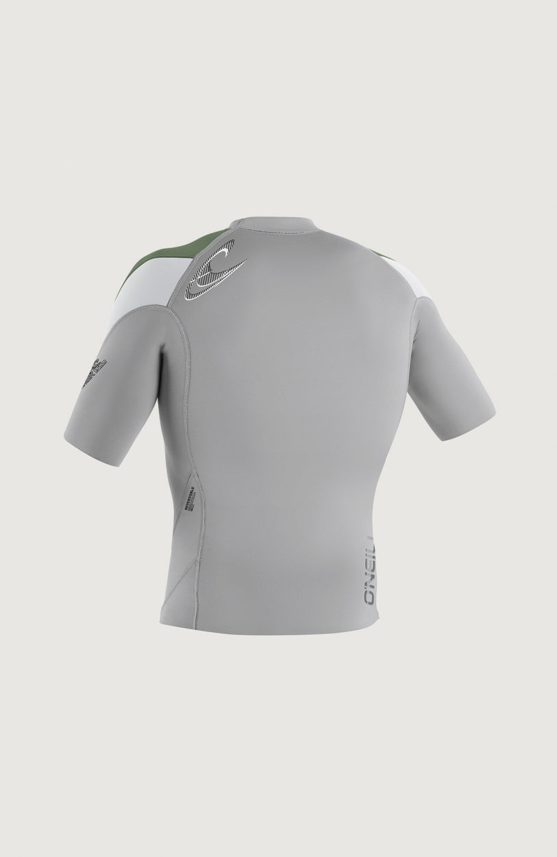 Hammer 1mm Short Sleeve Crew | Silver