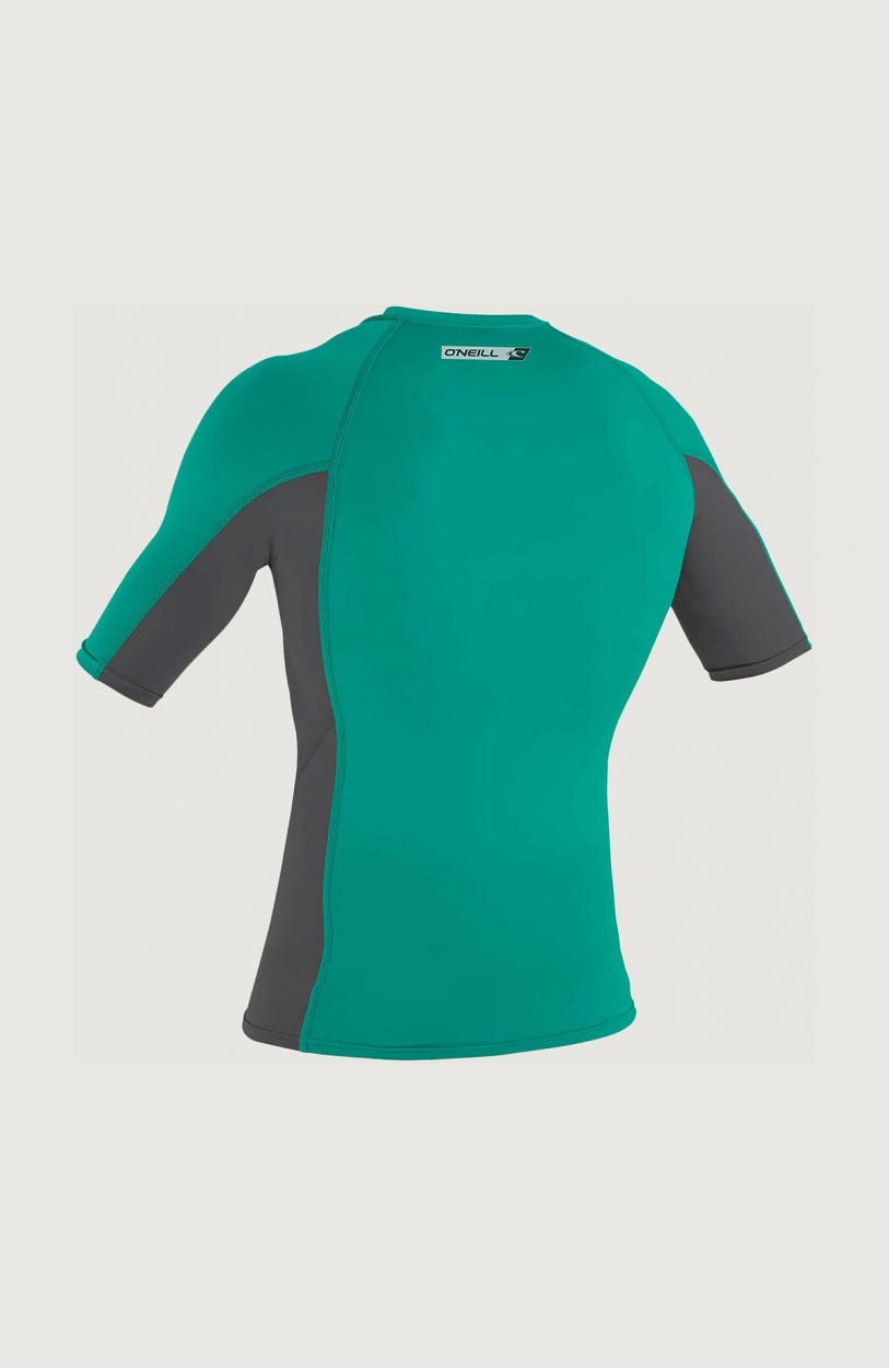 Premium Skins Short Sleeve Rash Guard | Green