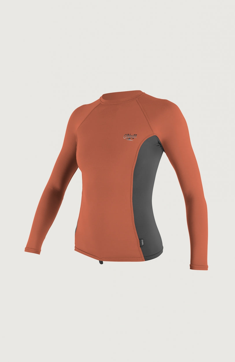 Premium Skins Long Sleeve Rash Guard | Orange