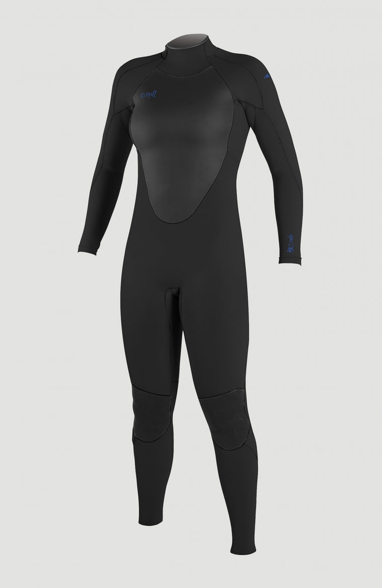 Epic 3/2 Back Zip Full Wetsuit | A05 BLK/BLK/BLK Epic 3/2 Back Zip Full Wetsuit | A05 BLK/BLK/BLK