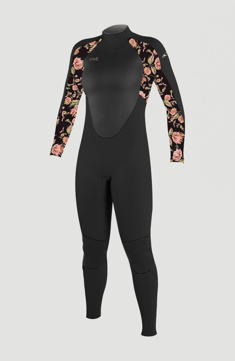 Epic 5/4mm Back Zip Full Wetsuit | Black