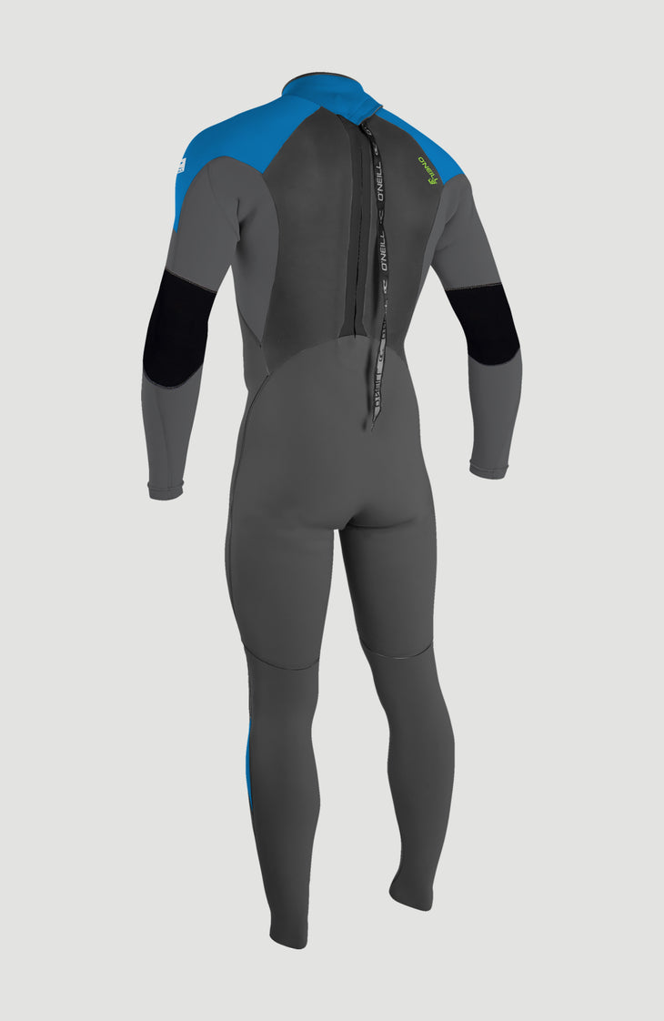 Epic 5/4mm Back Zip Full Wetsuit | BLACK/GRAPHITE/BALI BLUE/DEEEP SEA