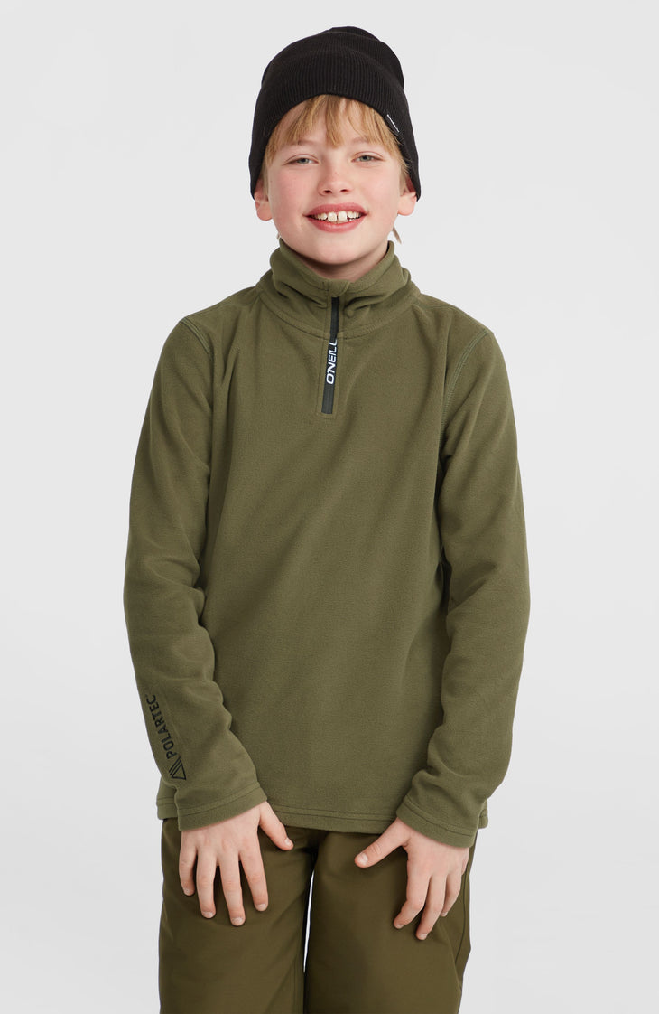Jack's Polartec® 100 Fleecepullover mit Halbreißverschluss | Forest Night