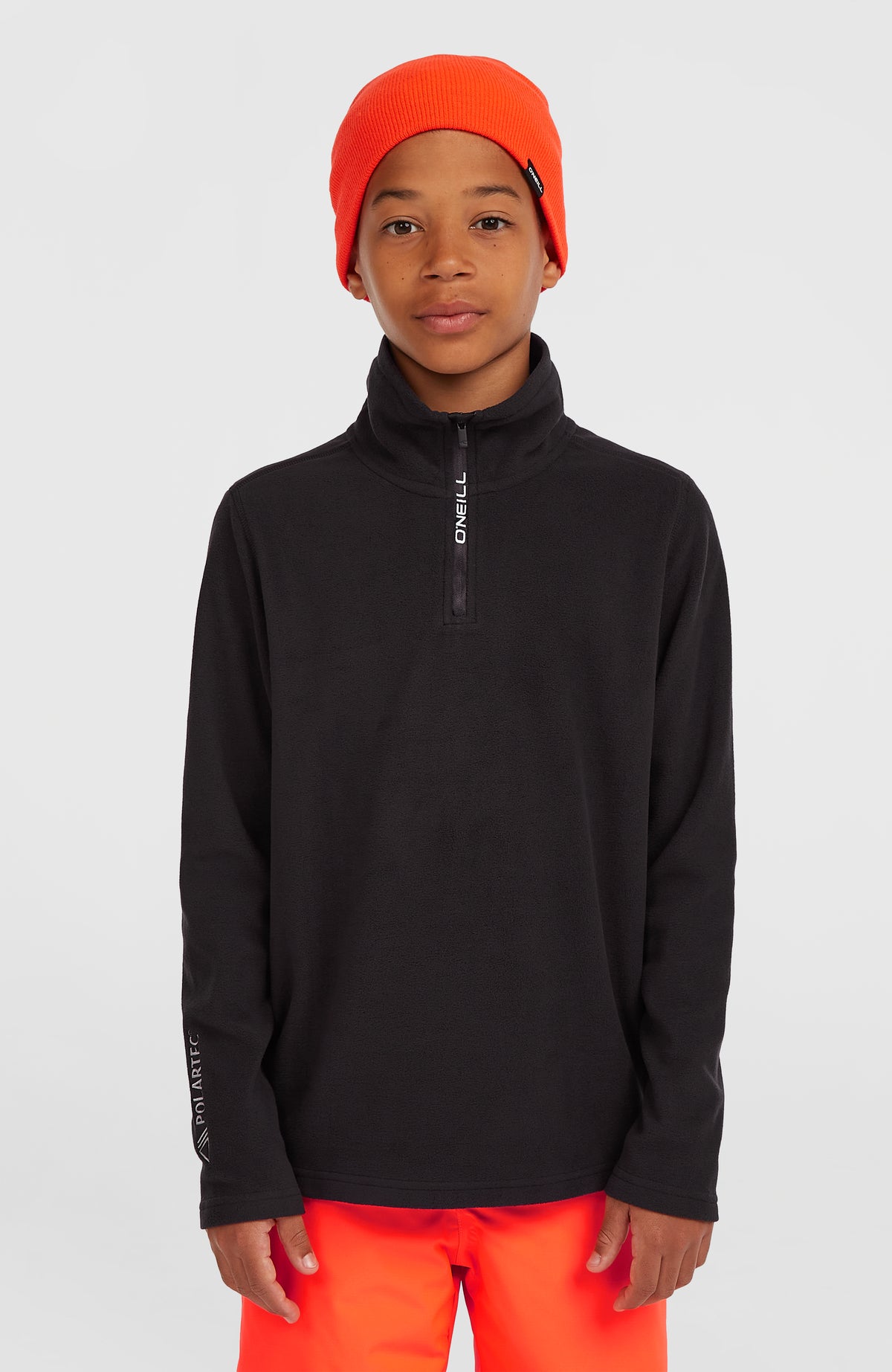 FWC'Cruz Jack's Polartec® Fleecepullover mit Halbreißverschluss | Black Out