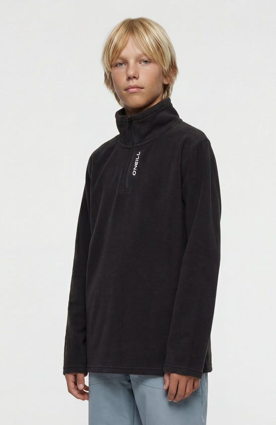 FWC'Cruz Jack's Polartec® Fleecepullover mit Halbreißverschluss | Black Out