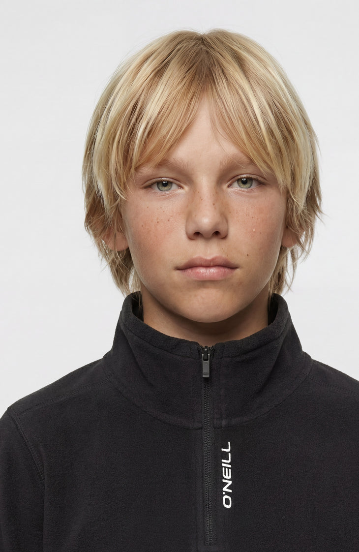 FWC'Cruz Jack's Polartec® Fleecepullover mit Halbreißverschluss | Black Out