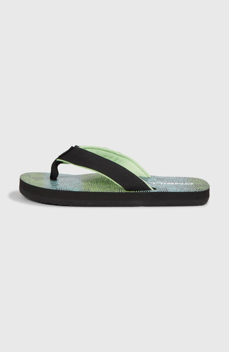 Koosh Graphic Sandalen | Blue Gradikat